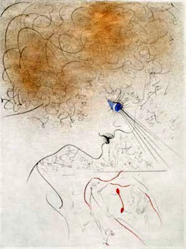 彫版 Dali - La Tete (The Head)