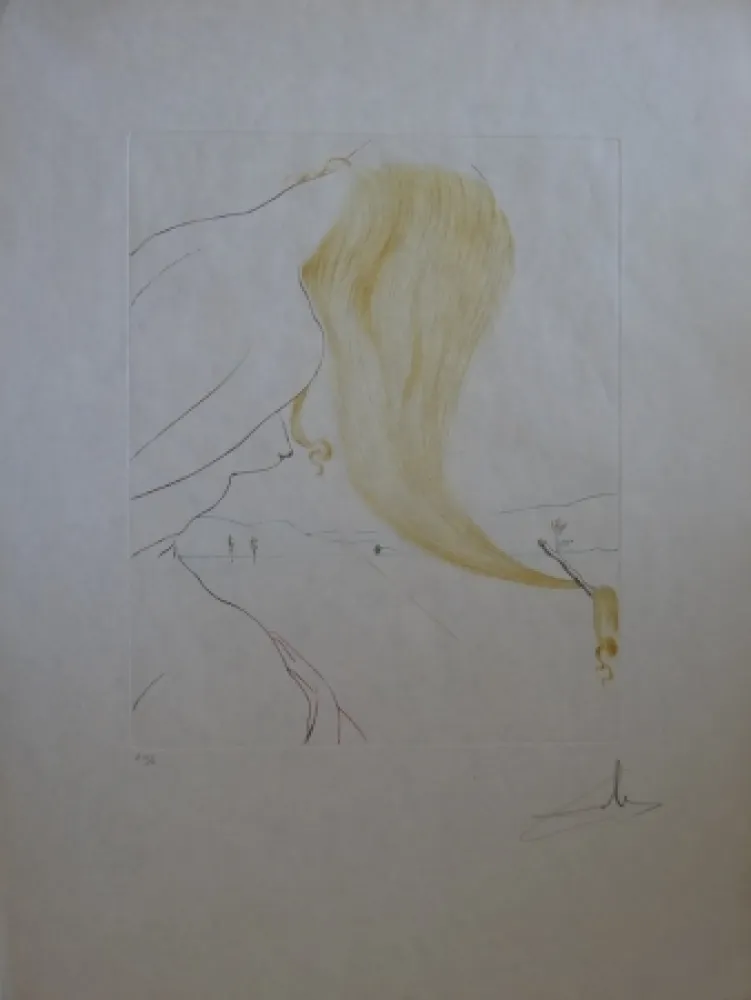 エッチング Dali - La Toison d'Or