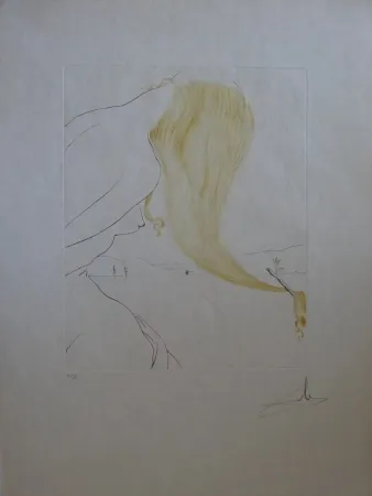 エッチング Dali - La Toison d'Or