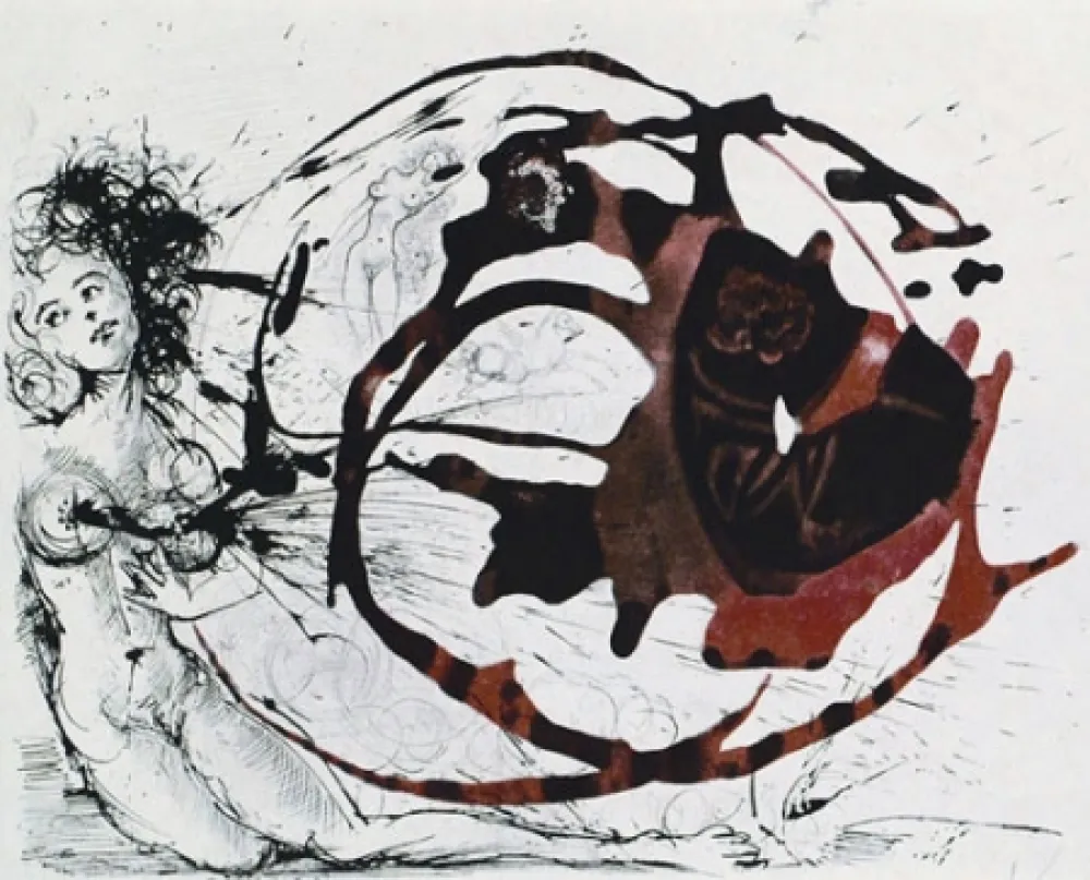 彫版 Dali - La Voie Lactee (The Milky Way)