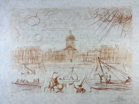 エッチング Dali - L’Academie de Paris