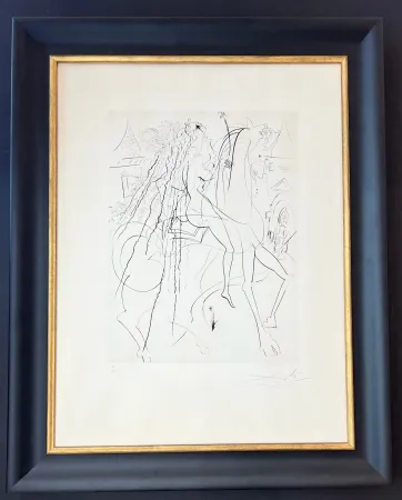 彫版 Dali - Lady Godiva