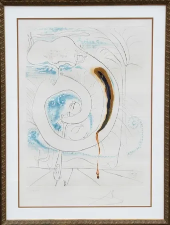 彫版 Dali - Le Cercle Visceral du Cosmos from La Conquete du Cosmos