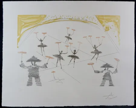 彫版 Dali - Le Cirque Chinois