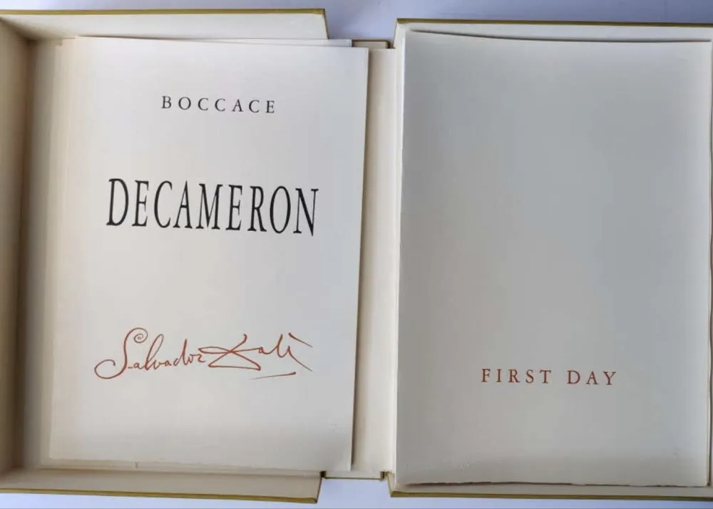 リトグラフ Dali - Le Décaméron (1972) english , E.A