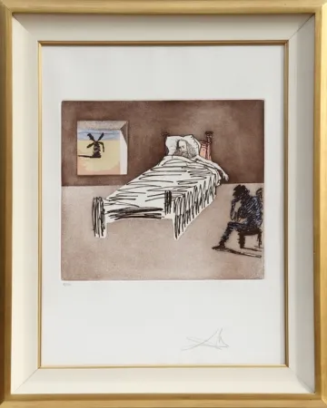 彫版 Dali - Le Legacy from Historia de Don Quichotte de la Mancha