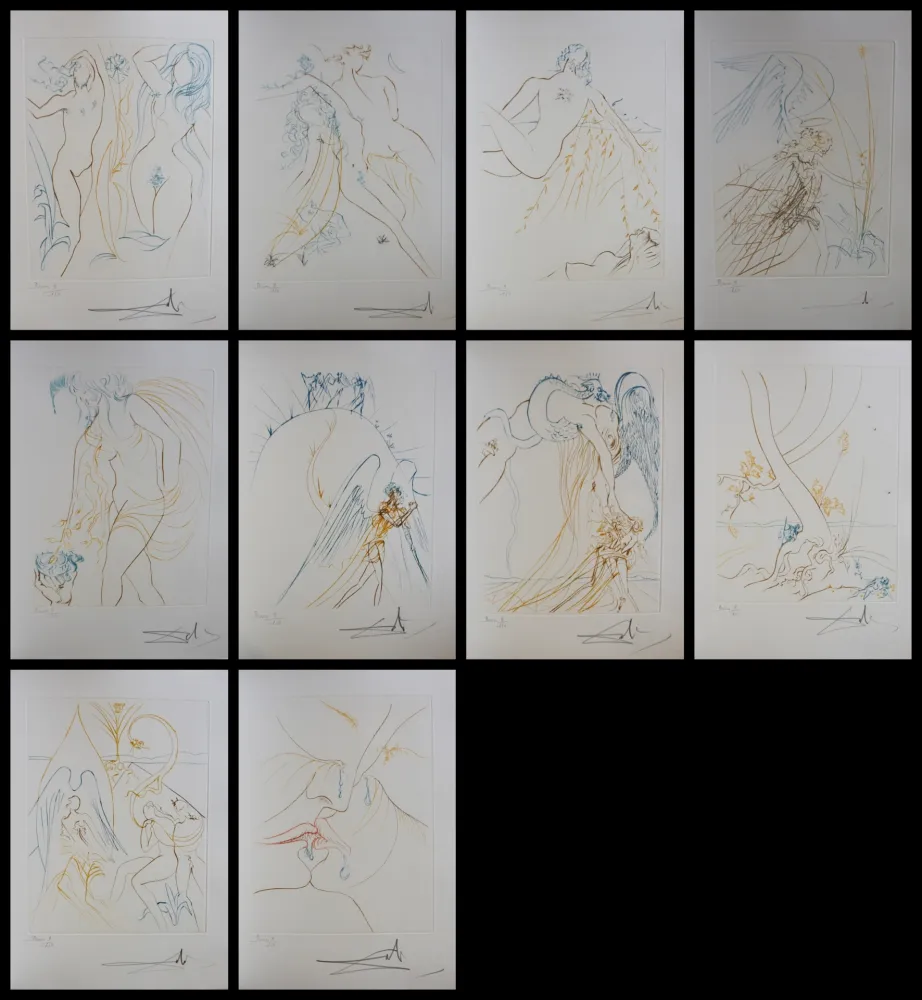 彫版 Dali - Le Paradis Terrestre Complete Suite