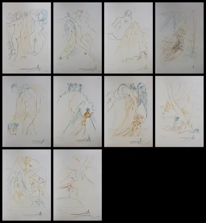 彫版 Dali - Le Paradis Terrestre Complete Suite