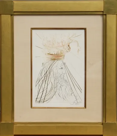 彫版 Dali - Le Roi Marc from Tristan et Iseult