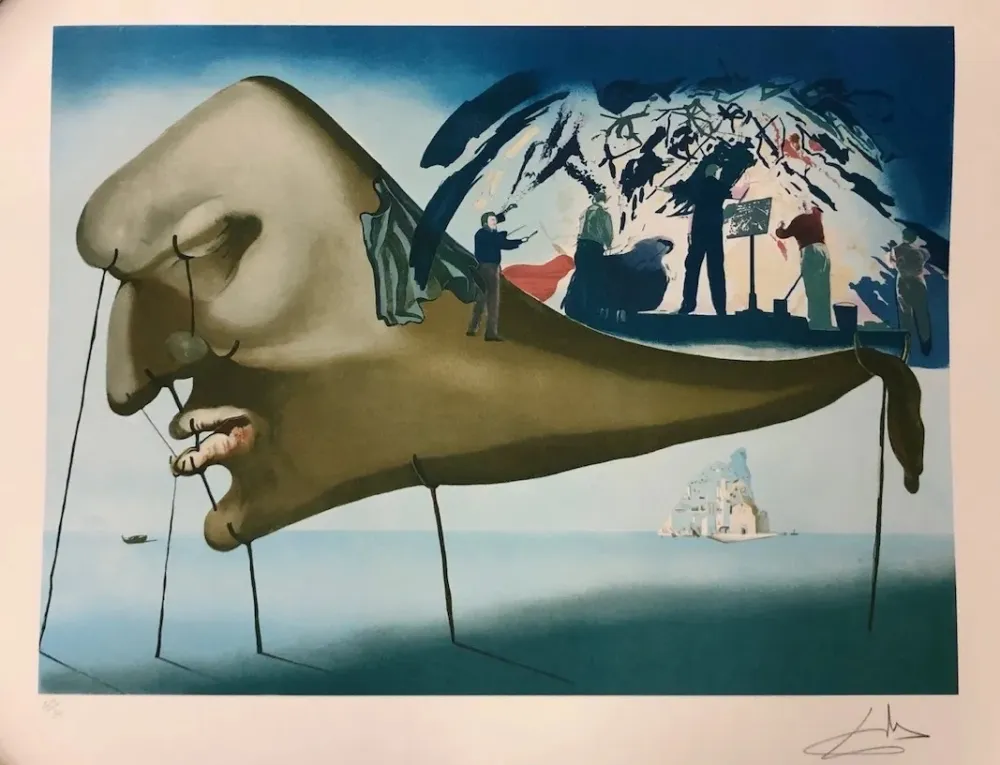 リトグラフ Dali - Le Sommeil a l' orchestra
