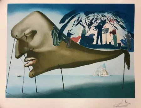 リトグラフ Dali - Le Sommeil a l' orchestra