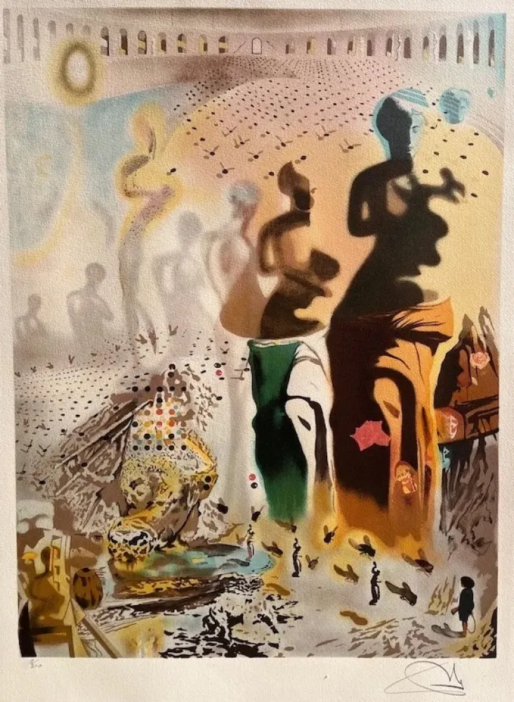 リトグラフ Dali - Le Toréador Hallucinogène