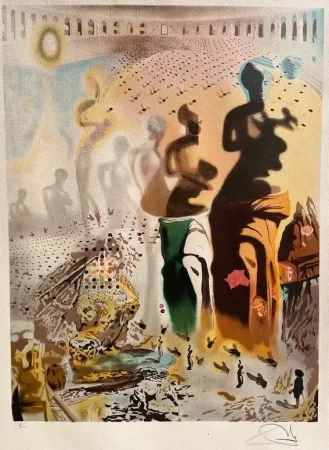 リトグラフ Dali - Le Toréador Hallucinogène