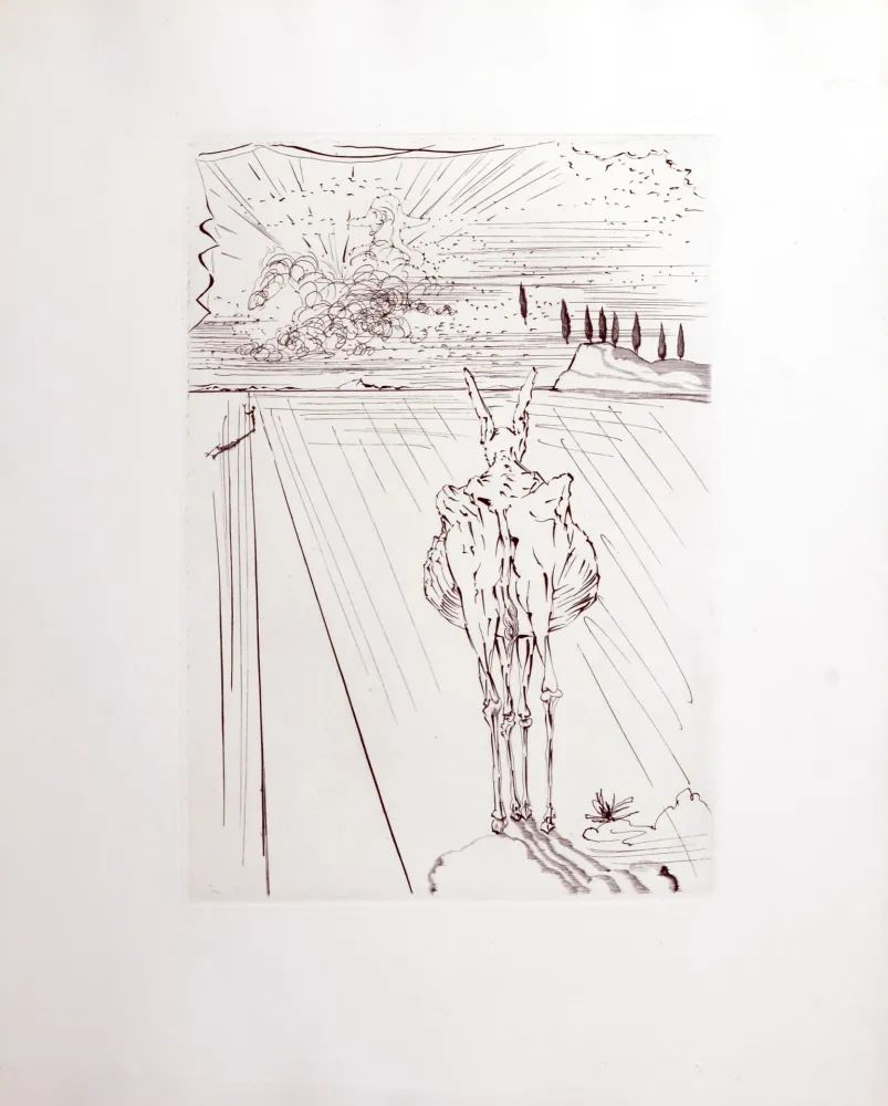 彫版 Dali - Le Tricorne, 1958