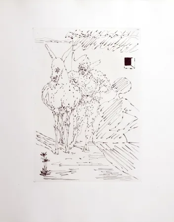 彫版 Dali - Le Tricorne, 1958