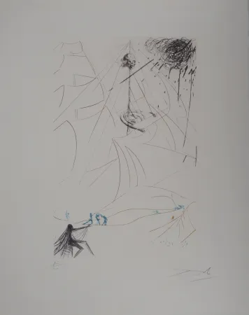 彫版 Dali - Le Vaisseau fantôme : Hommage à Wagner