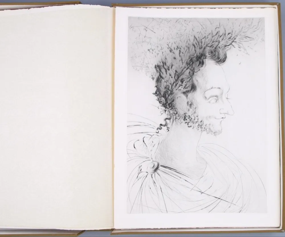 挿絵入り本 Dali - Les amours de Cassandre 1968 portfolio 