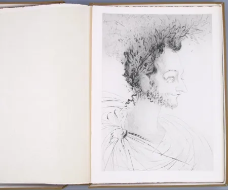 挿絵入り本 Dali - Les amours de Cassandre 1968 portfolio 