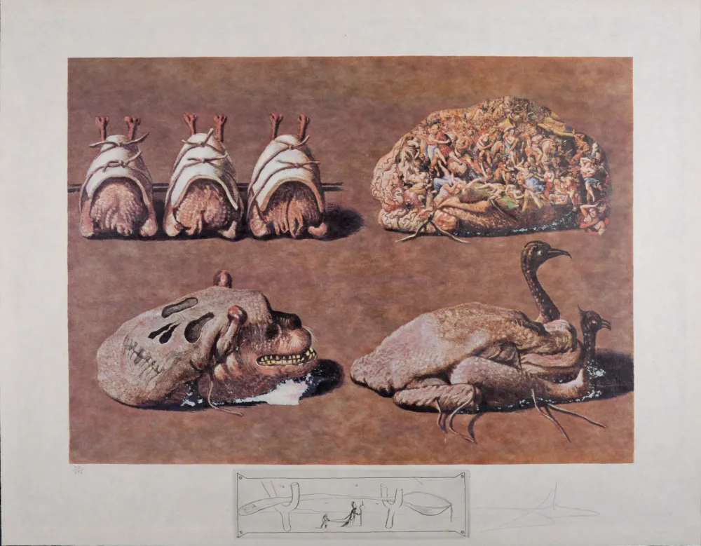 多数の Dali - Les Diners de Gala, 1977 - Hand-signed!