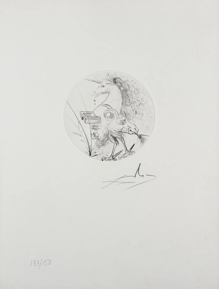 彫版 Dali - Les Metamorphoses Erotiques