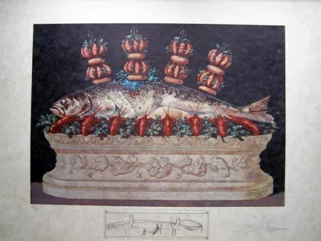 リトグラフ Dali - LES PANACHES PANACHÉS.