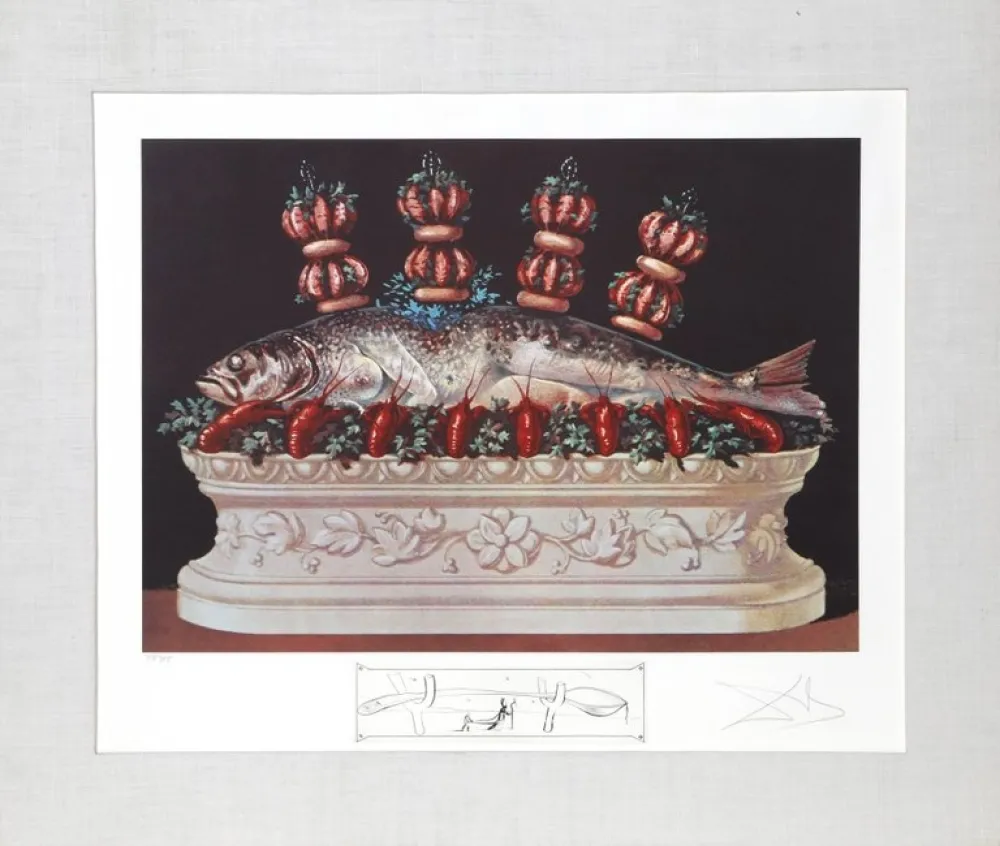 リトグラフ Dali - Les Panaches Panaches from Les Diners de Gala