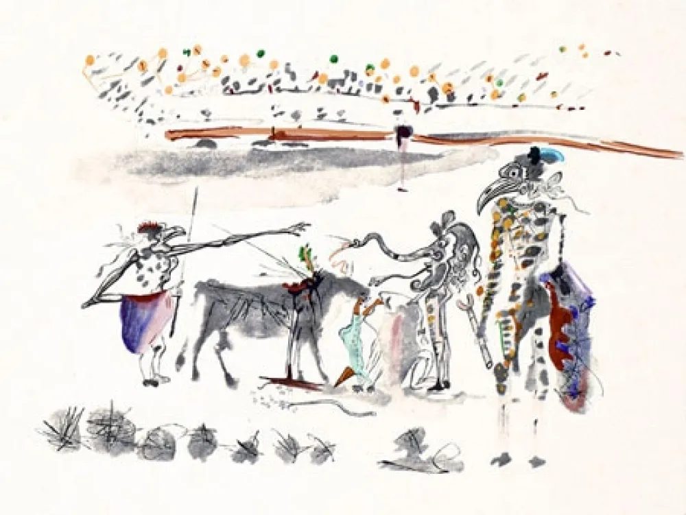 彫版 Dali - Les Perroquets (Parrots)