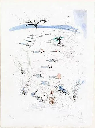 彫版 Dali - Les Tranches (The Trenches)