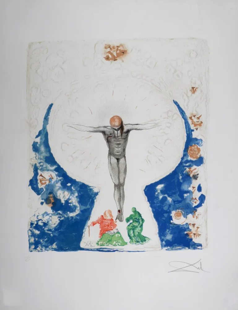 彫版 Dali - L'Hostie, 1961 - Hand-signed