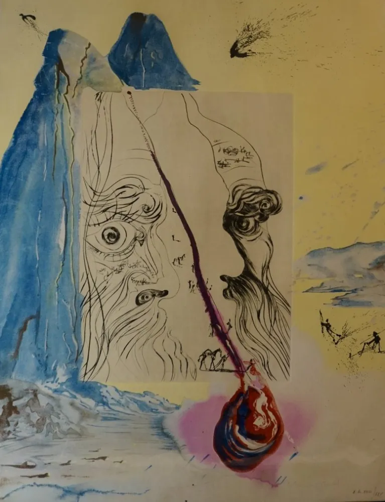 彫版 Dali - Moses and Monotheism The Tear of Blood