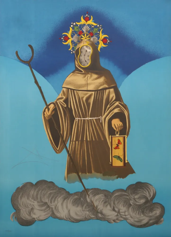 リトグラフ Dali - Mystery of Sleep (The Hermit)