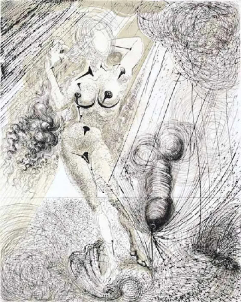 彫版 Dali - Naissance de Venus (Birth of Venus)