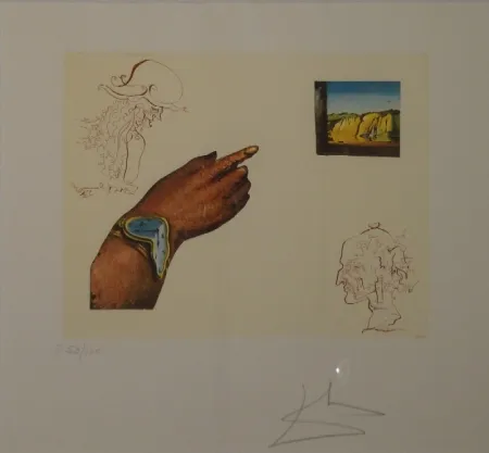 エッチング Dali - One’s Identity / Eigene Identität. 