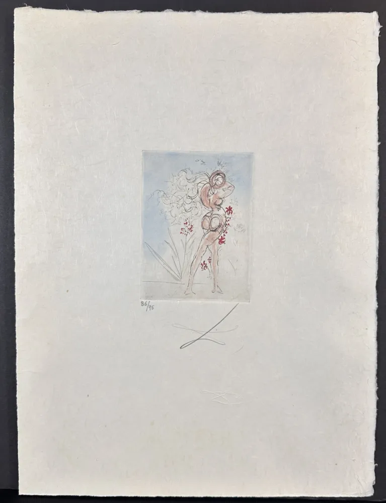 彫版 Dali - Petite Nus (From Apollinaire) J