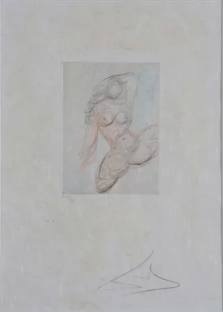 彫版 Dali - Petites Nus (Ronsard) E
