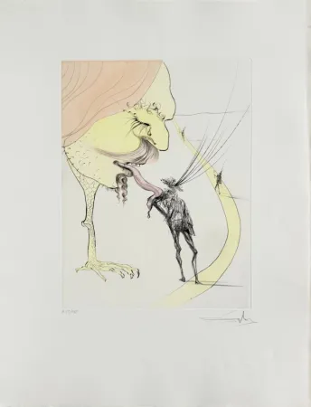 エッチング Dali - Picasso: A Ticket for Glory