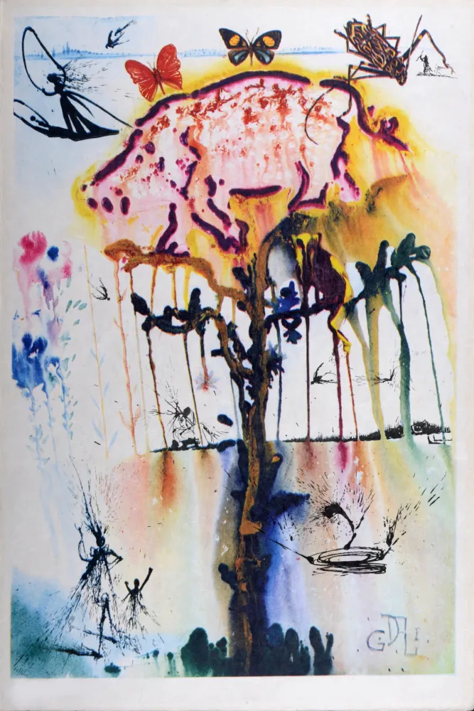 輪転グラビア印刷 Dali - Pig and Pepper, 1969