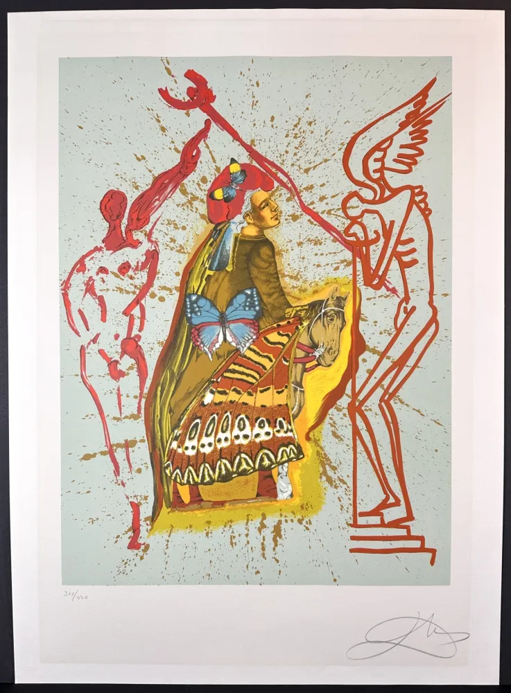 リトグラフ Dali - Pilgrim's Journey