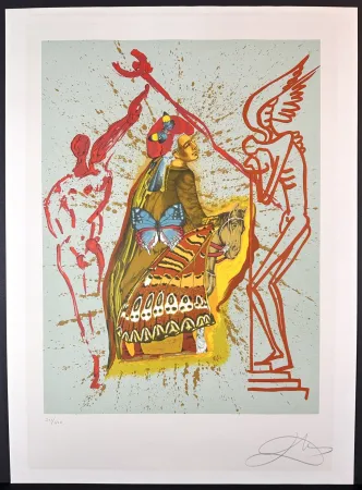 リトグラフ Dali - Pilgrim's Journey