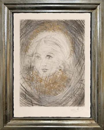 ポイントーセッシュ Dali - Portrait of  Marguerite