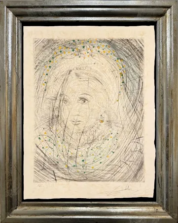 ポイントーセッシュ Dali - Portrait of  Marguerite