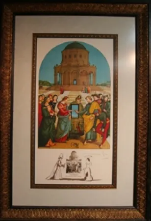 リトグラフ Dali - 	Raphael 