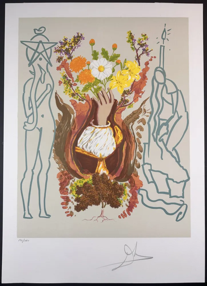 リトグラフ Dali - Renaissance With Original Portfolio Case