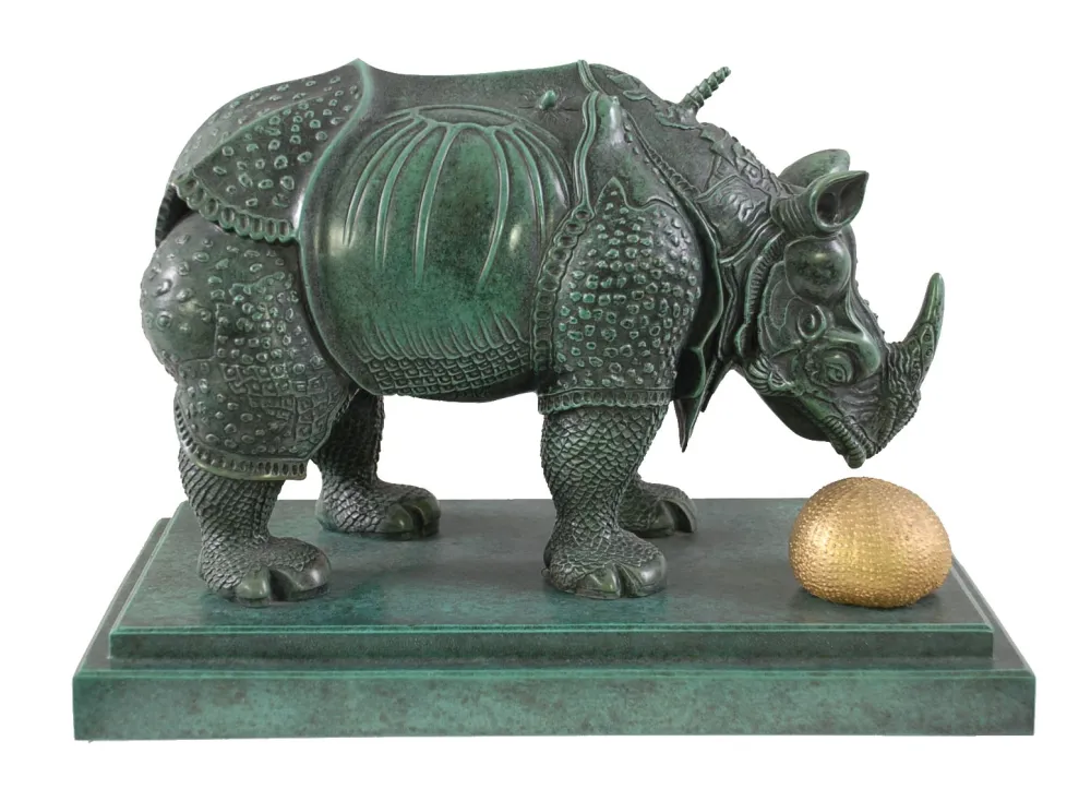 多数の Dali - Rhinoceros Dressed in Lace - Rhinocéros habillé en dentelles