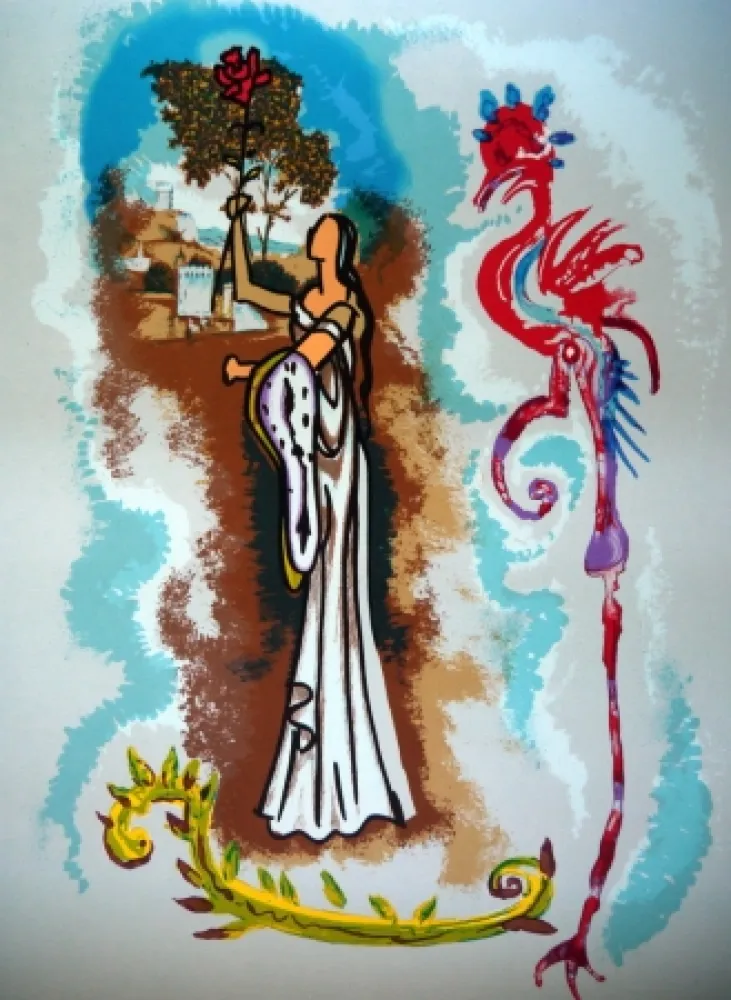 リトグラフ Dali - ROWENA