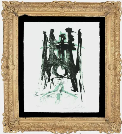 リトグラフ Dali - Sagrada Familia