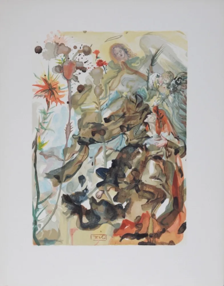 リトグラフ Dali - Saint Jacques et L'Espérance