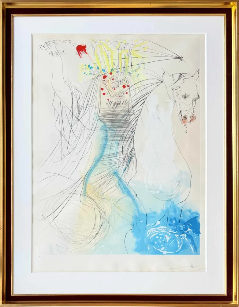 エッチング Dali - Sainte Lucie