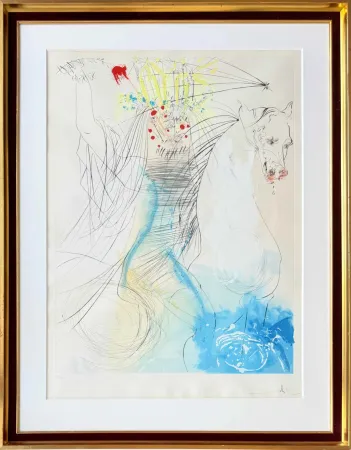 エッチング Dali - Sainte Lucie