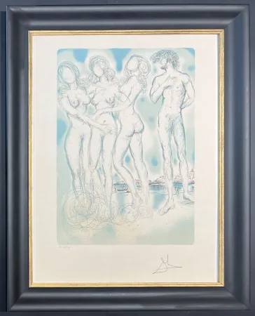 リトグラフ Dali - Salvador Dalí (1904-1989) - Colured lithograph on Arches paper - 1979